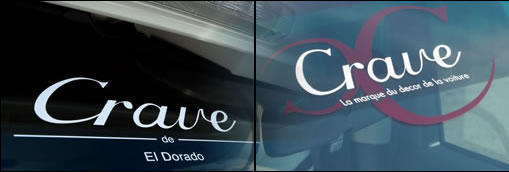 Crave ステッカー